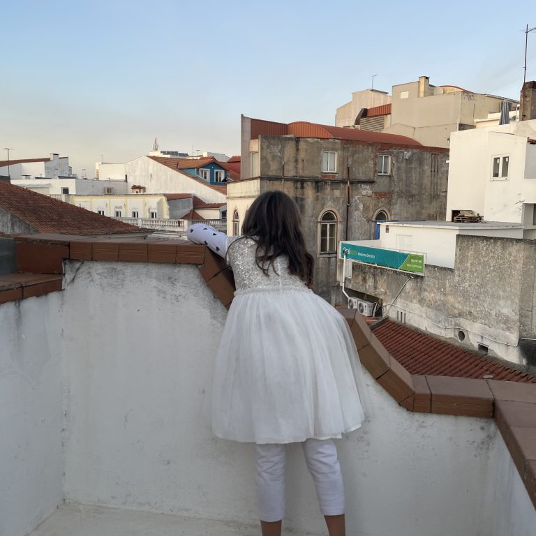 A view from Tile19 hotel in Caldas da Rainha Portugal